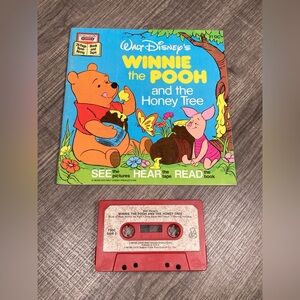 Walt Disney's Winnie the Pooh and the Honey Tree Read Along Book & Cassette Tape